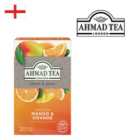 Ahmad Tea Mango & Orange 20x2g