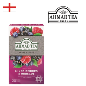 Ahmad Tea Mixed Berries & Hibiscus 20x2g