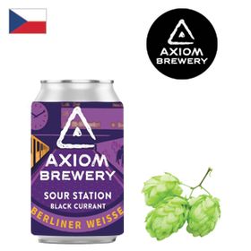 Axiom Sour Station Black Currant 330ml CAN