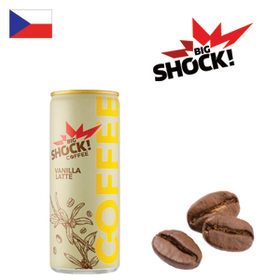 Big Shock! Coffee Vanilla Latte 250ml CAN