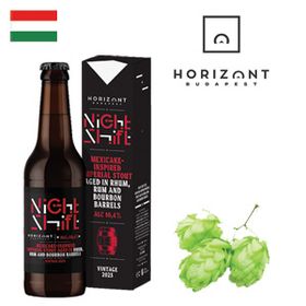 Horizont Night Shift 2023 Mexicake-inspired Imperial Stout Aged in Rhum, Rum Bourbon Barrels 330ml