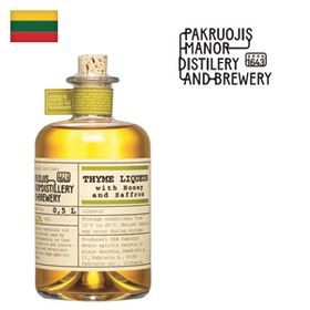 Pakruojis Thyme Liqueur with Honey and Saffron 42% 500ml