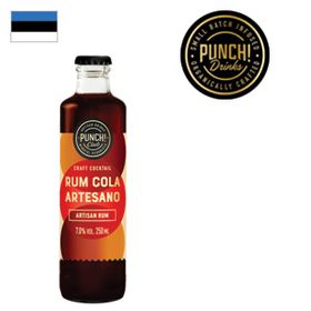 Punch Club! Rum Cola Artesano 7% 250ml