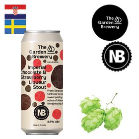 The Garden Brewery / Nerdbrewing - Imperial Chocolate & Strawberry Liquer Stout 440ml CAN